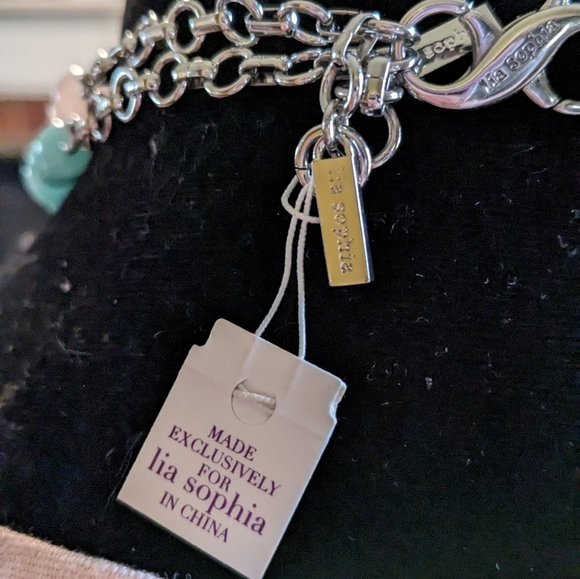 Lia Sophia Infinitme Mint Pink 13-16" - Picture 4 of 4